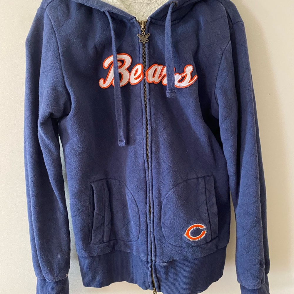 Chicago Bears Zip Up Hoodie